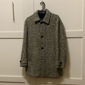 Eleventy Tweed outer Large 3/4 length coat in perfect condition #eleventy